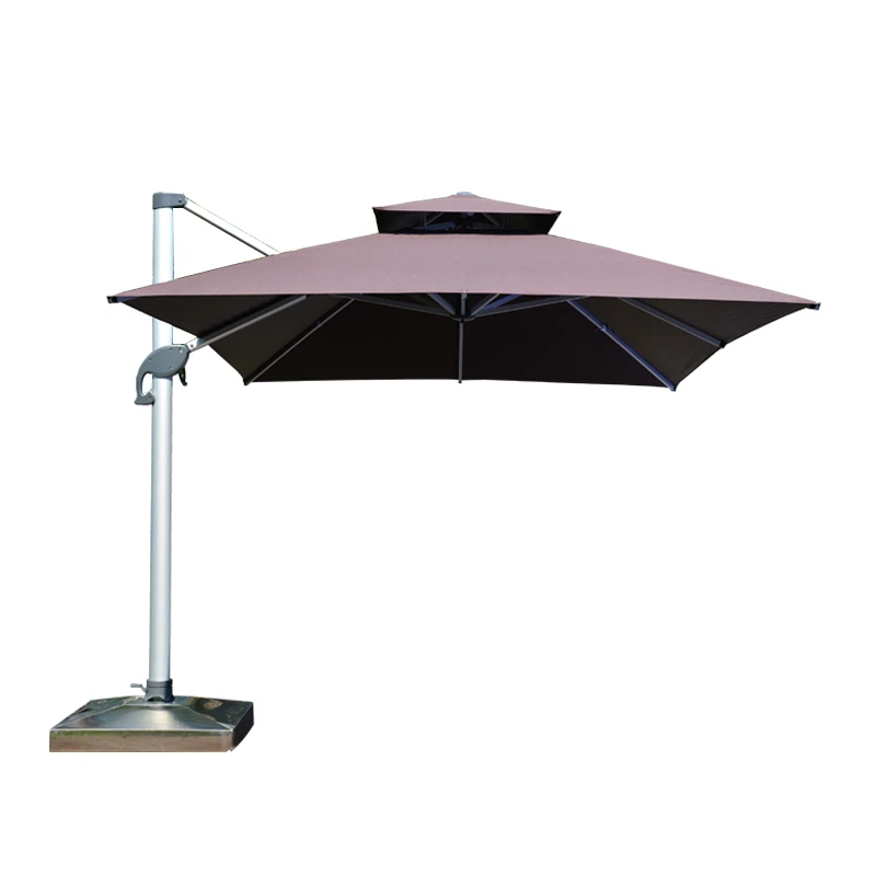 Paraguas Cantilever Roma Rectangular Grande